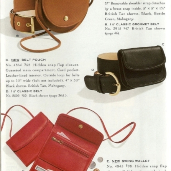 NWOT, Vintage Coach Swing Wallet #4843 - Picture 8 of 8